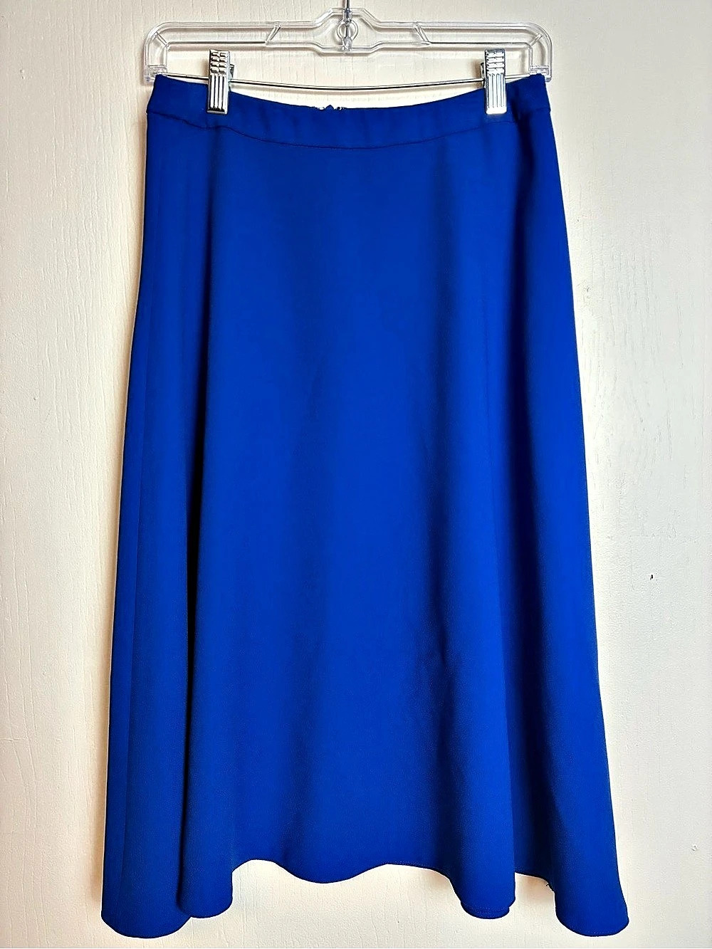 Cato Cobalt Blue Midi Skirt Size 6 Like New